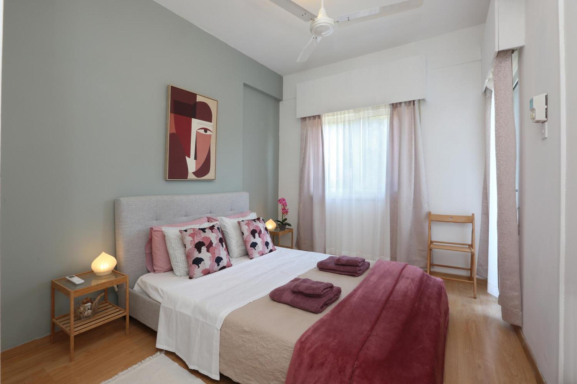 Cozy Holiday Apartment In Larnaca Near Foinikoudes Екстериор снимка